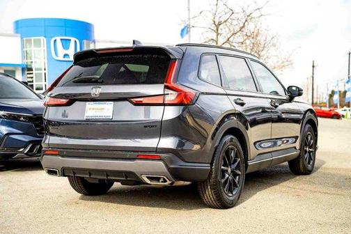 Meteorite Gray Metallic 2026 Honda CR-V Hybrid Sport-L