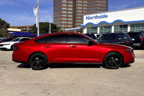 Radiant Red 2025 Honda Accord SE