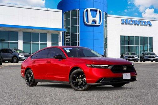 Radiant Red 2025 Honda Accord SE