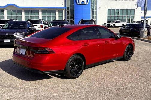 Radiant Red 2025 Honda Accord SE