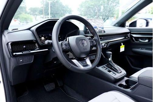 Platinum White Pearl 2026 Honda CR-V Hybrid Sport Touring