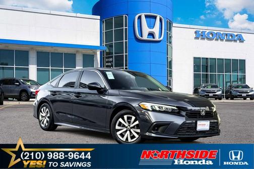 Meteorite Gray Metallic 2023 Honda Civic LX