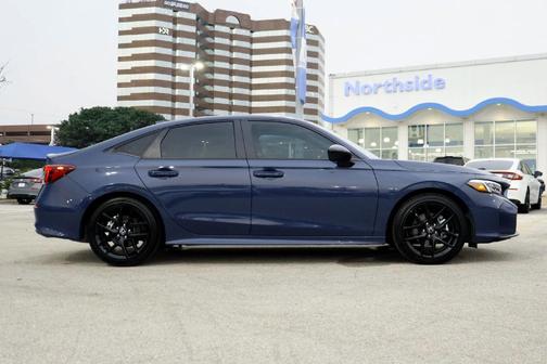 Blue 2026 Honda Civic Hybrid