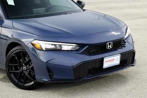 Blue 2026 Honda Civic Hybrid