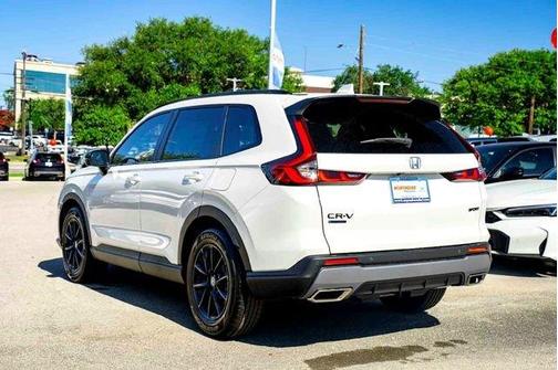 Platinum White Pearl 2026 Honda CR-V Hybrid Sport-L