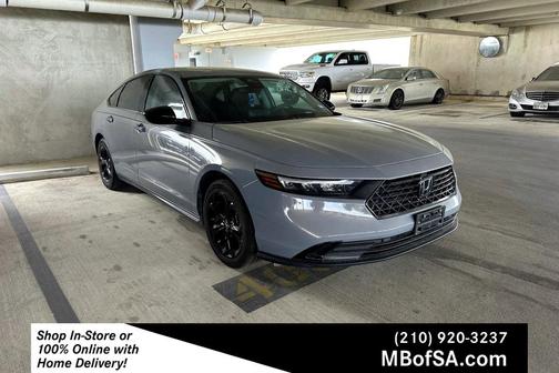 Urban Gray Pearl 2025 Honda Accord SE