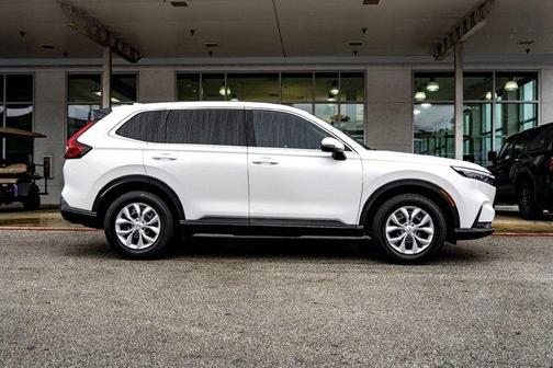 Platinum White Pearl 2025 Honda CR-V LX