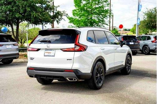 Platinum White Pearl 2026 Honda CR-V Hybrid Sport
