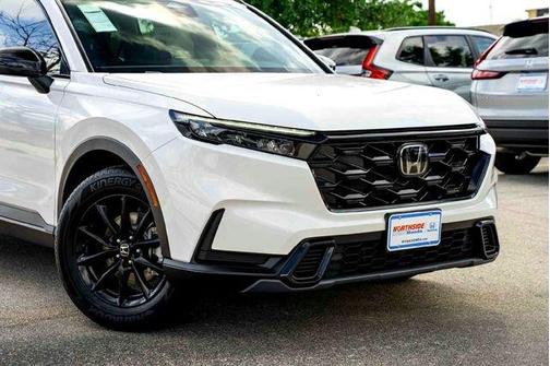 Platinum White Pearl 2026 Honda CR-V Hybrid Sport