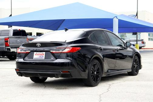 Midnight Black Metallic 2025 Toyota Camry SE