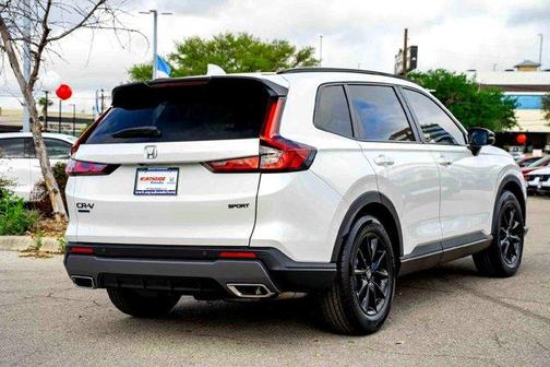 Platinum White Pearl 2026 Honda CR-V Hybrid Sport-L
