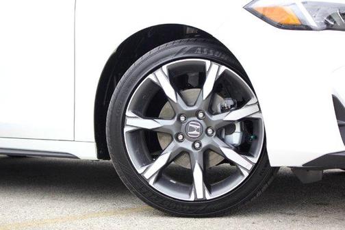 Platinum White Pearl 2026 Honda Civic Hybrid Sport Touring