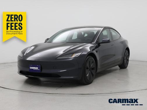 Gray 2025 Tesla Model 3 Long Range