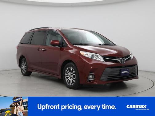 Burgundy 2020 Toyota Sienna XLE