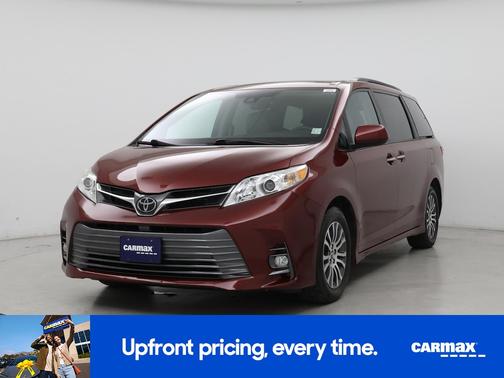 Burgundy 2020 Toyota Sienna XLE