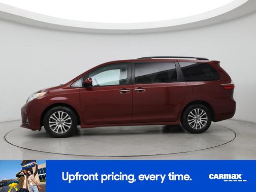 Burgundy 2020 Toyota Sienna XLE