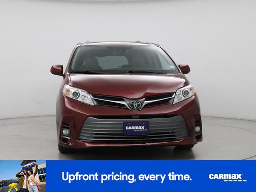 Burgundy 2020 Toyota Sienna XLE