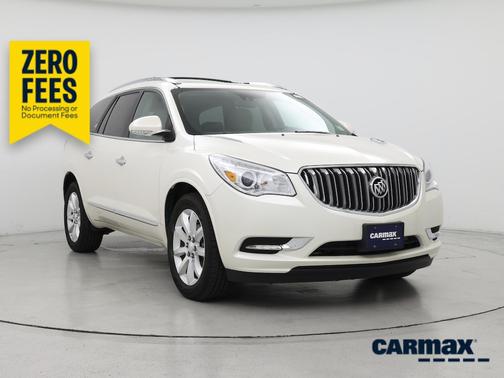 White 2015 Buick Enclave Premium