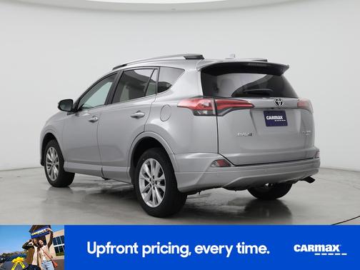 Silver 2017 Toyota RAV4 Platinum