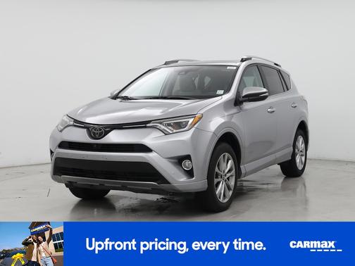Silver 2017 Toyota RAV4 Platinum