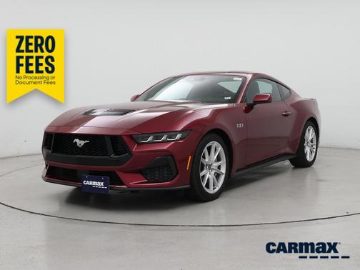 Burgundy 2025 Ford Mustang GT Premium