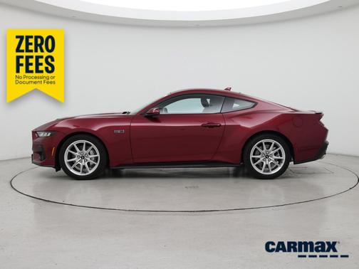 Burgundy 2025 Ford Mustang GT Premium