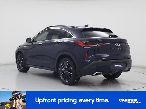 Blue 2023 INFINITI QX55 Sensory