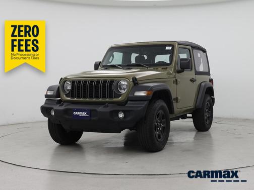 Green 2025 Jeep Wrangler Sport