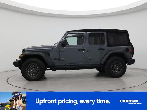 Gray 2024 Jeep Wrangler Sport S