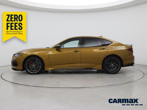 Orange 2021 Acura TLX Type S