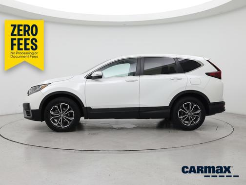 White 2021 Honda CR-V EX