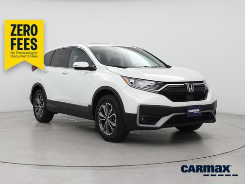 White 2021 Honda CR-V EX