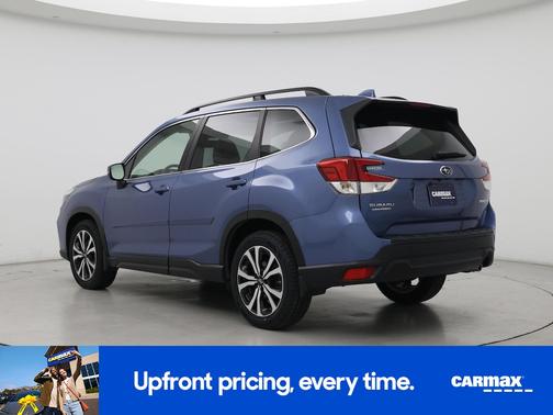 Blue 2020 Subaru Forester Limited