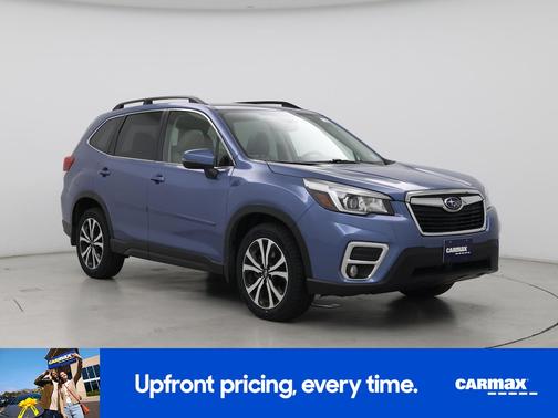 Blue 2020 Subaru Forester Limited