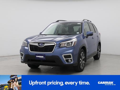 Blue 2020 Subaru Forester Limited