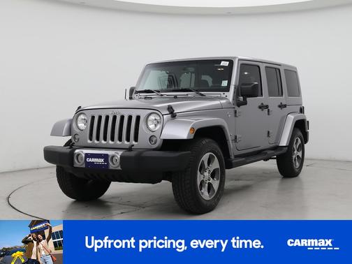 Silver 2016 Jeep Wrangler Unlimited Sahara