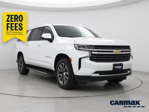 White 2023 Chevrolet Suburban LT