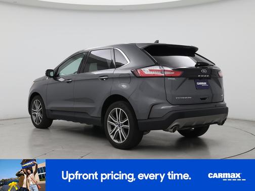 Gray 2022 Ford Edge Titanium
