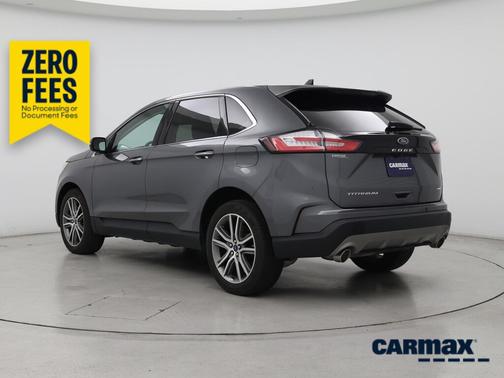Gray 2022 Ford Edge Titanium