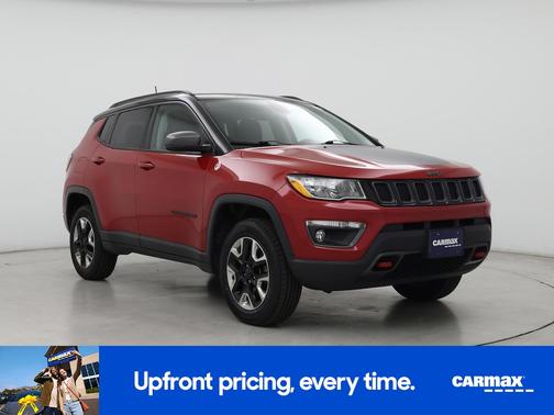 Red 2017 Jeep Compass All-New Trailhawk