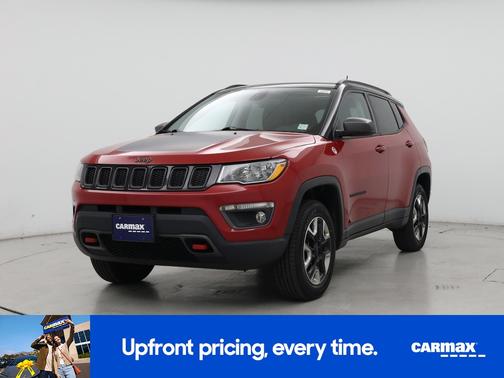 Red 2017 Jeep Compass All-New Trailhawk
