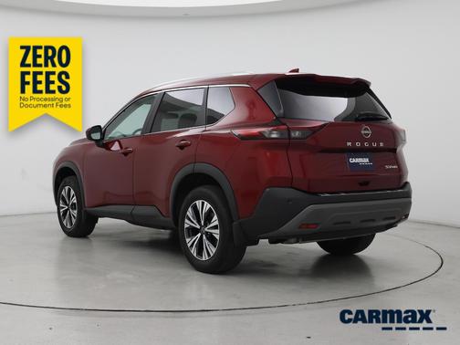 Red 2023 Nissan Rogue SV