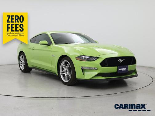 Green 2020 Ford Mustang GT