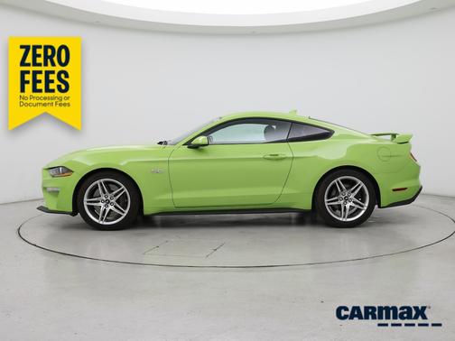 Green 2020 Ford Mustang GT