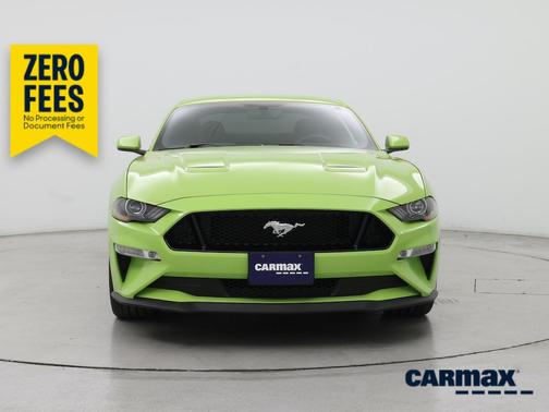 Green 2020 Ford Mustang GT