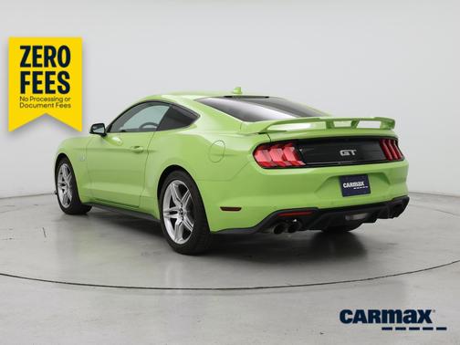 Green 2020 Ford Mustang GT