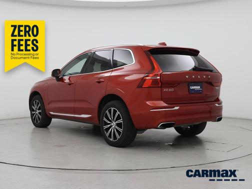 Red 2020 Volvo XC60 Recharge Plug-In Hybrid T8 Inscription