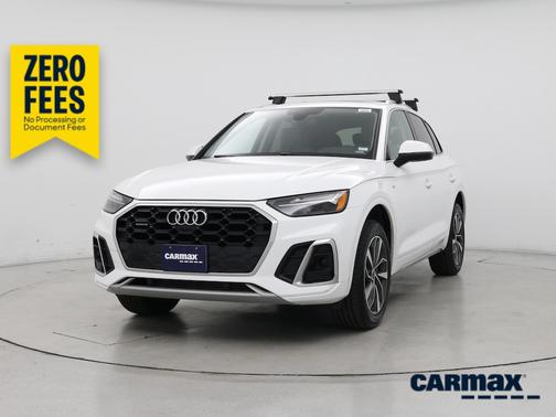 White 2024 Audi Q5 S-Line Premium Plus