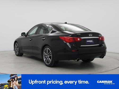 Black 2014 INFINITI Q50 Sport