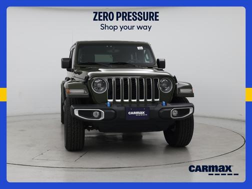 Green 2023 Jeep Wrangler 4xe Unlimited Sahara